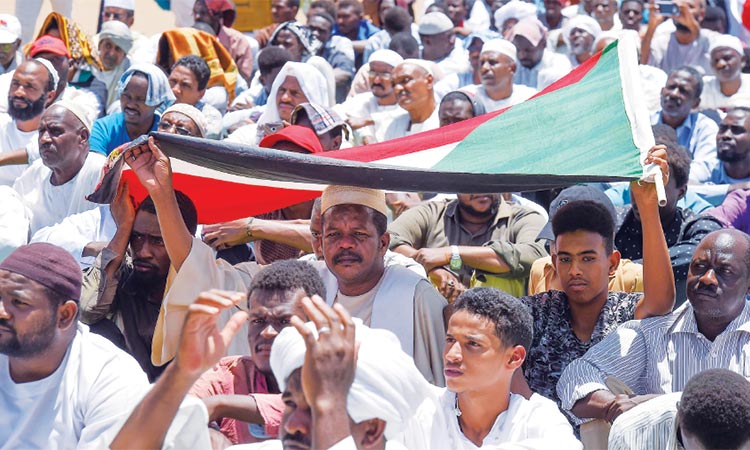 Sudan-protesters