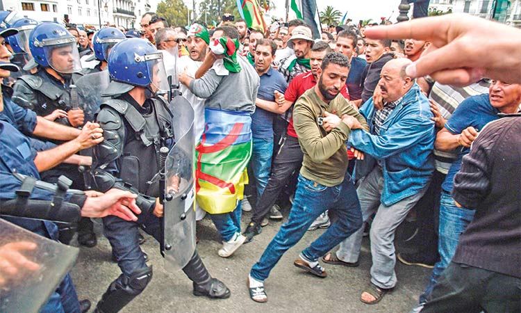 Algeria-Protestes