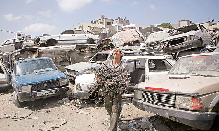 Palestinian-scrapyard