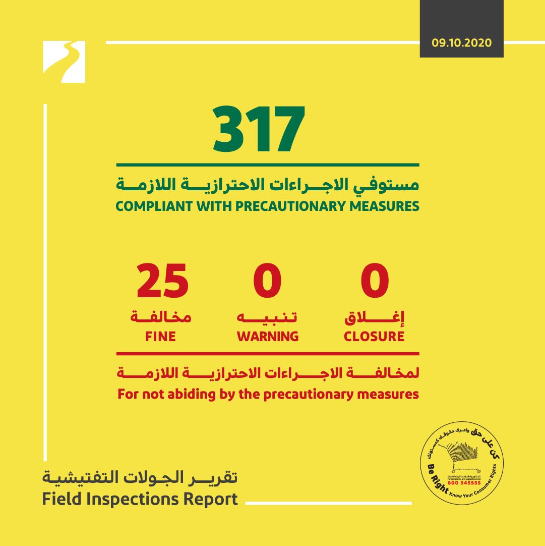 Dubai inspections 10-10-20