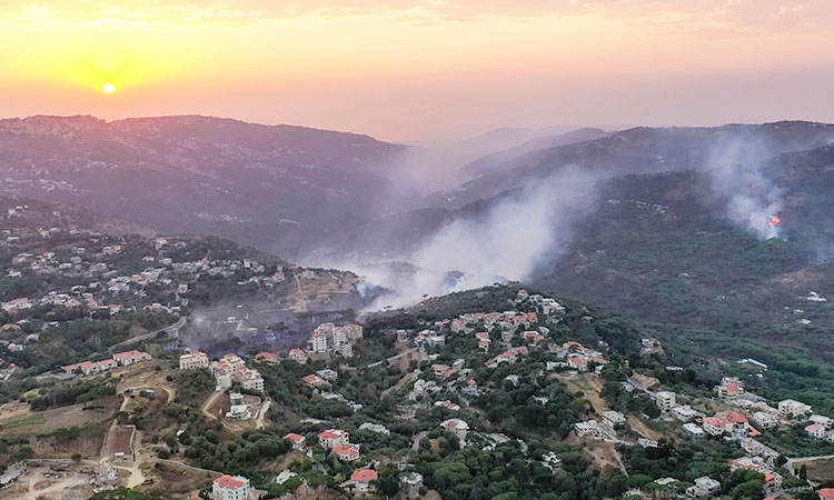 Lebanon fire 2
