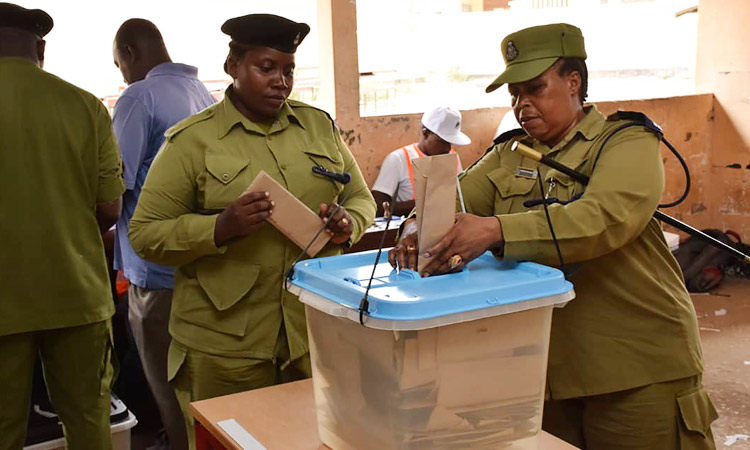 Tanzania---Voting