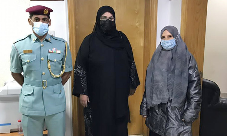 women Ajman police 