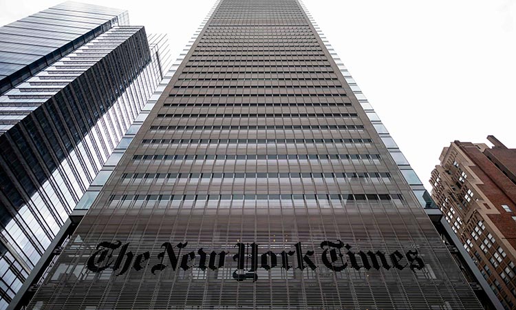 New York Times to return award for podcast on terrorism - GulfToday