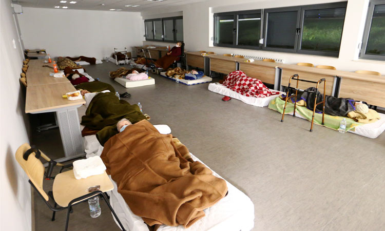 Croatia-Displaced-Sleeping