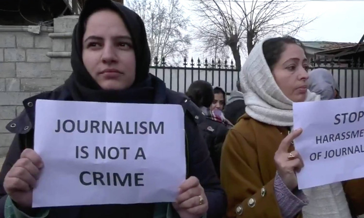KashmirJournalistDemo