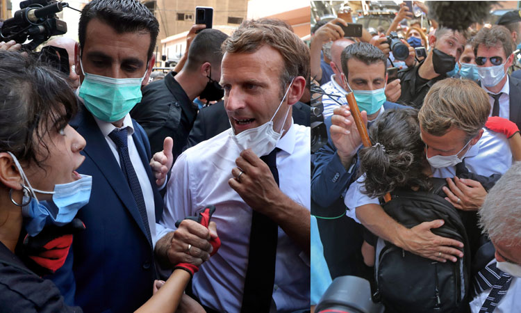 Macron-Beirutvictims