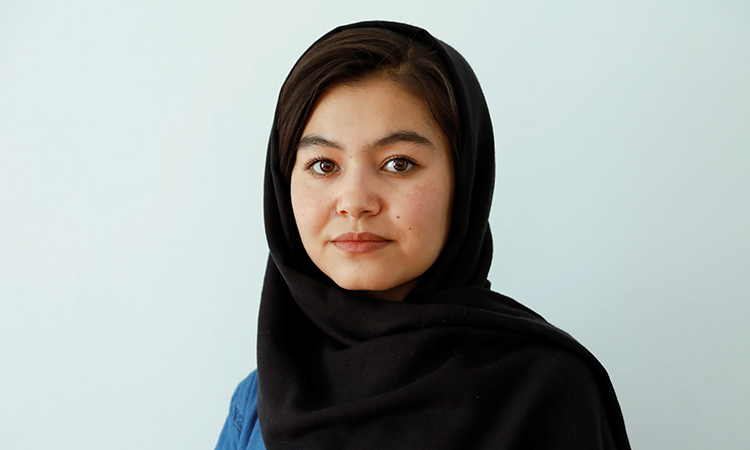 afghan girl shamsia alizada 1