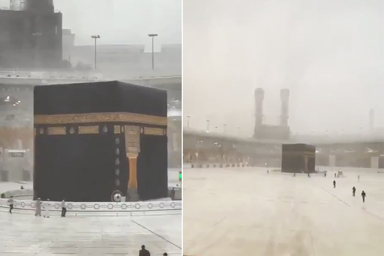VIDEO: Makkah experiences heavy rain - GulfToday