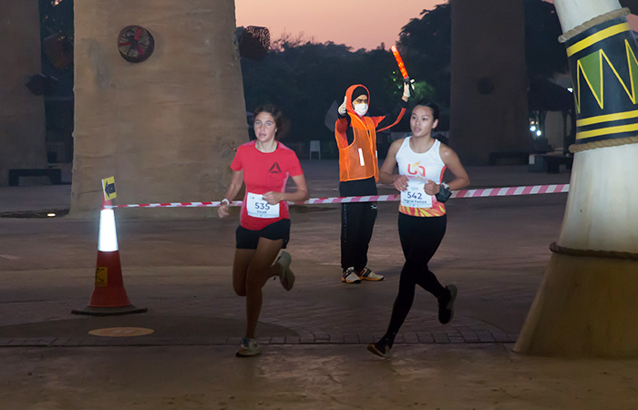 Dubais women running challenge