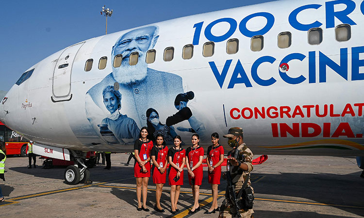 Vaccine100cror-India