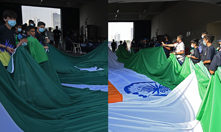 Indo-Pak-flags