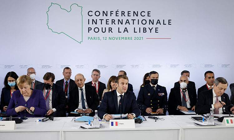 Macron-Libyameet