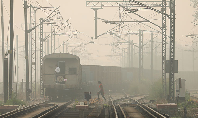 Smog-Delhi