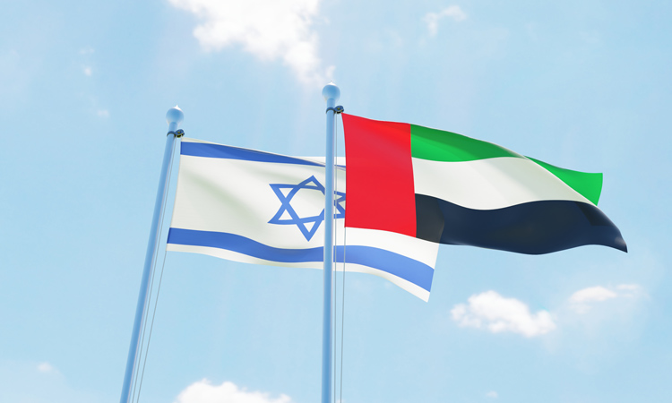 UAE-Israeliflags