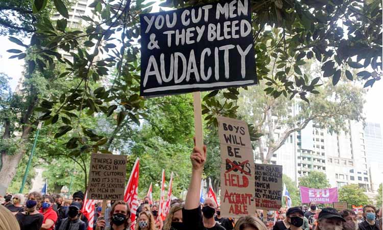 Australia-Protesters