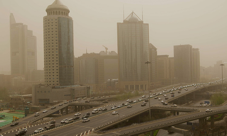 Beijing sandstorm 1