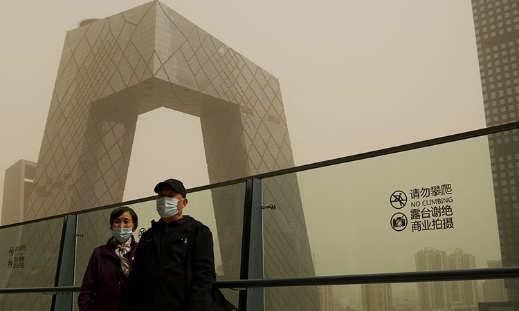 Beijing sandstorm