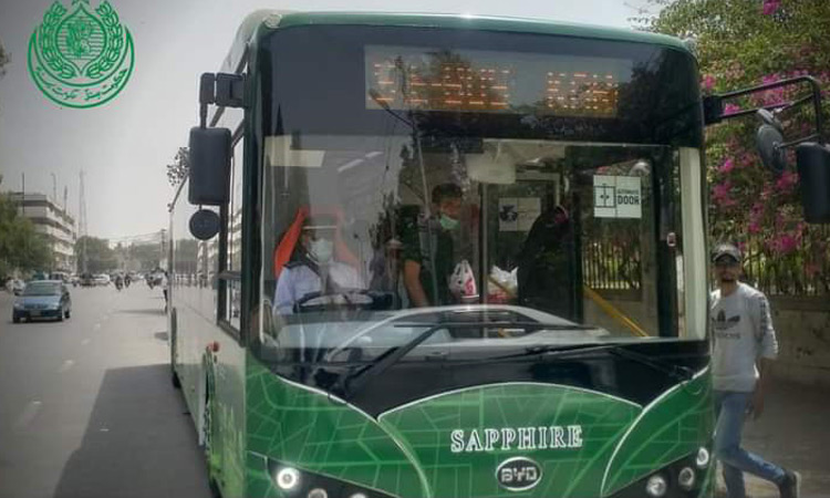 Bus-electric-Karachi