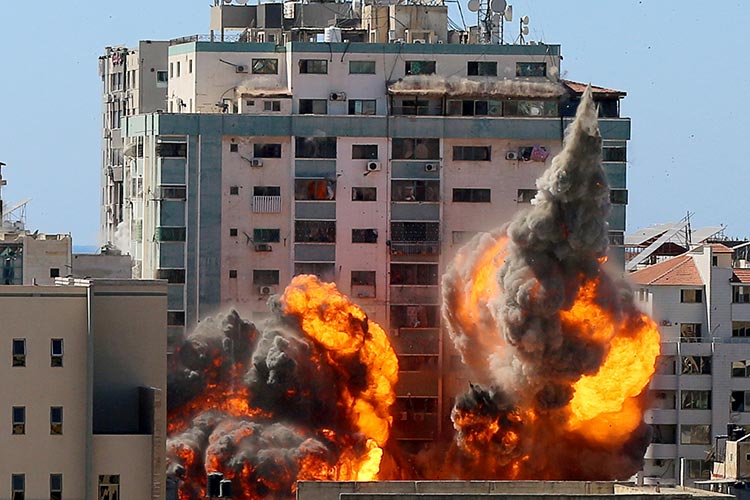 Israel-Gaza-Media-building-750