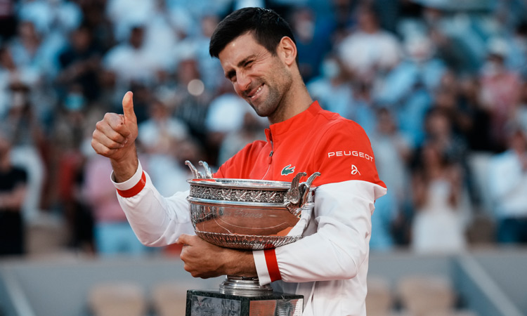 Djokovic makes history with 19th Grand Slam title in French Open final -  CGTN