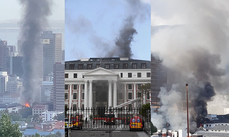 Fire-Africa-parliament
