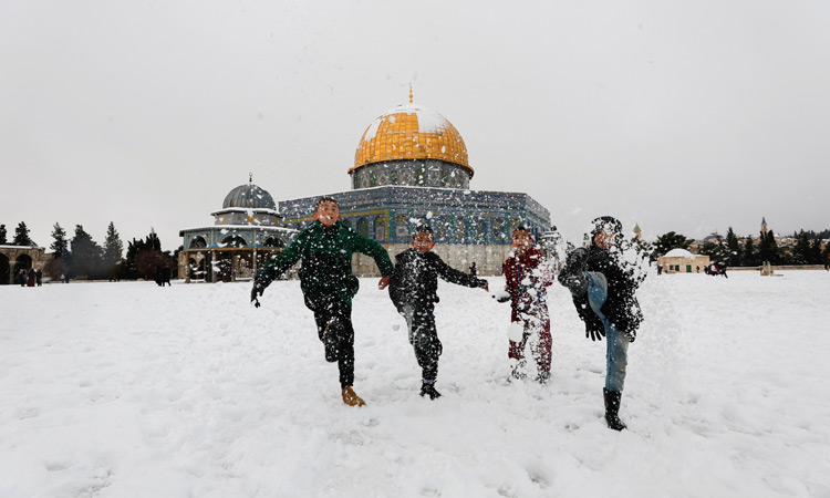 Jerusalem-snow