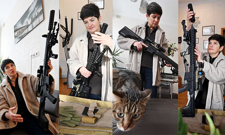 Ukrainian-woman-weapon