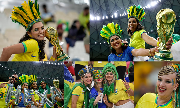 Brazilianfans-QatarWorldCup