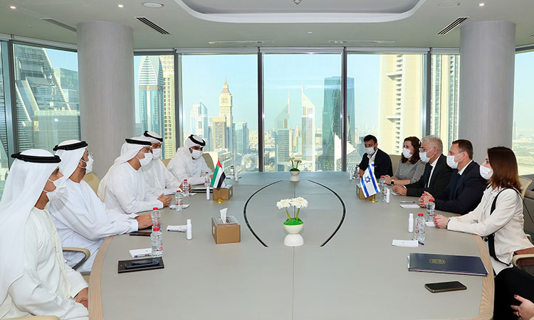 UAE-Israel-delegation