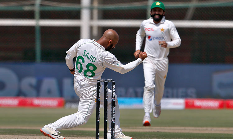 SajidKhan-wicket