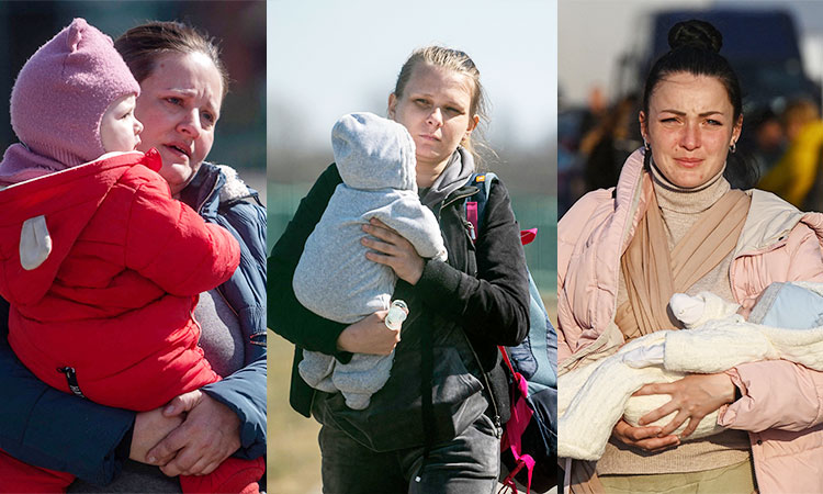 Refugees-Ukraine-mothers