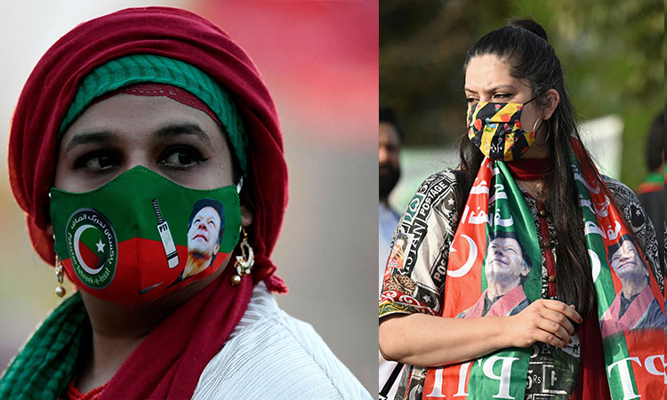 PTIwomen-supporters