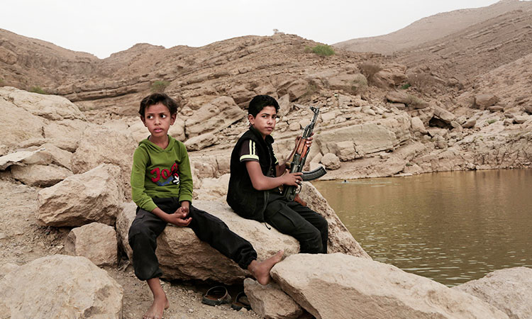 Houthis-Childsoldiers