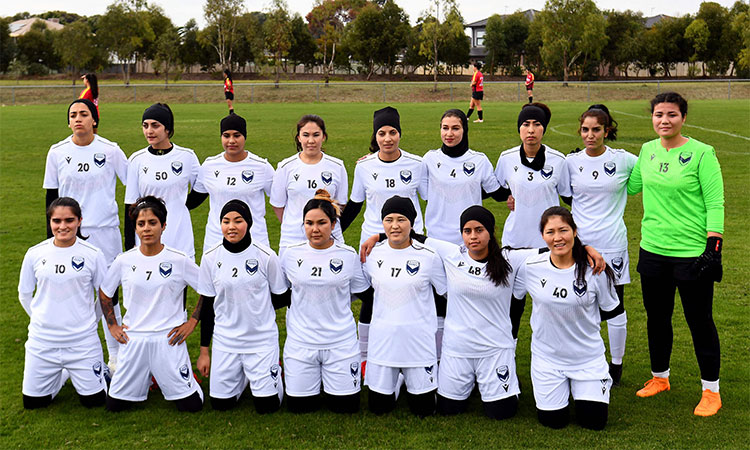 Afghanwomen-soccerplayers