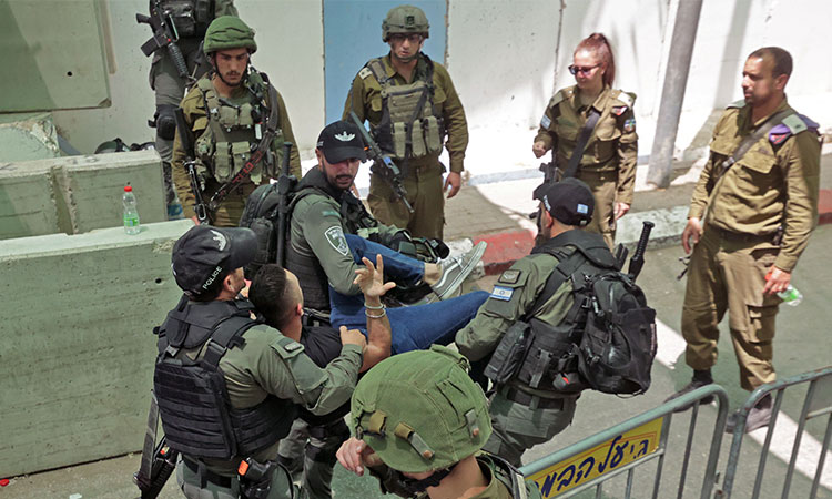 Palestinian-arrested