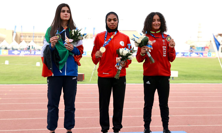 Sharjah Women's Sports Club players win 8 medals in UAE colours at Gulf ...