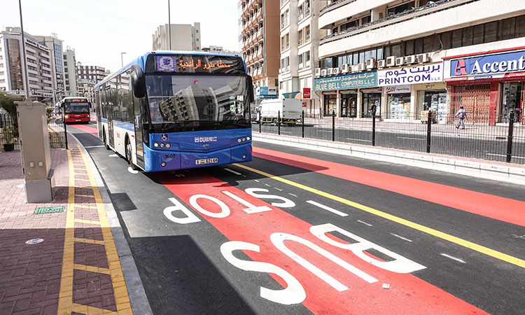 Buses-RTA-lane
