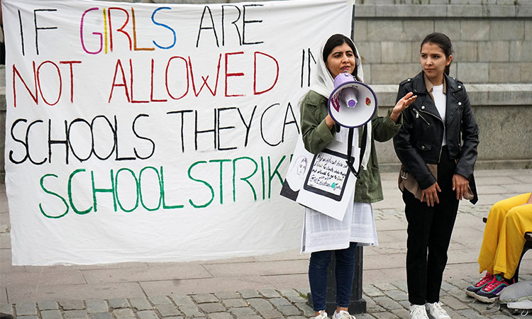 Malala-climate-protest