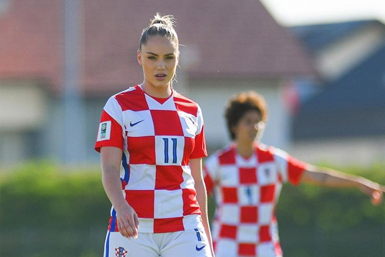 Croatian Ana Maria Marković plays for Swiss club Grasshopper. 