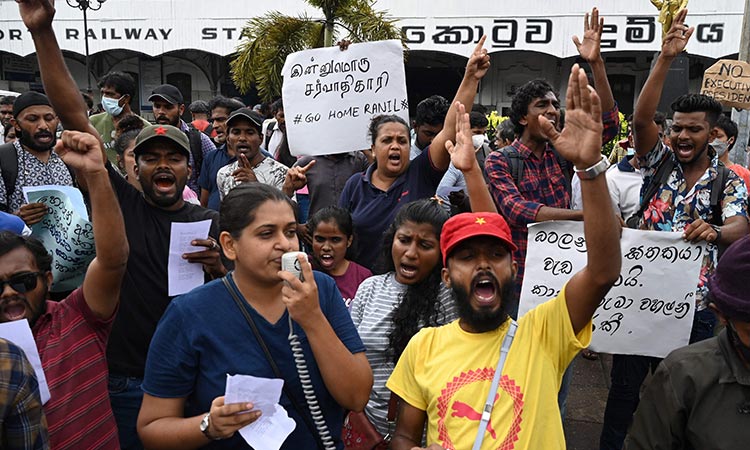 Sri Lankan protest 5