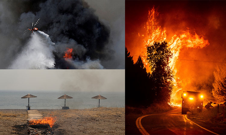 Greece-wildfire-combo