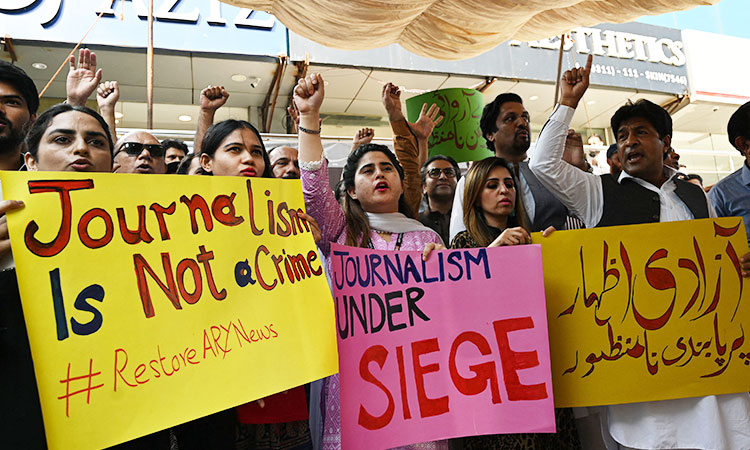 Journalistprotest-Pakistan