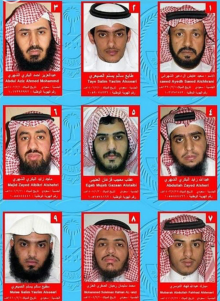 Saudi-Suspects