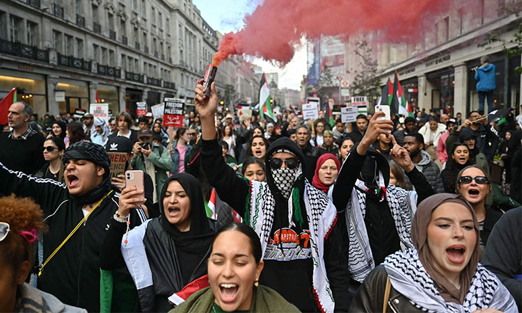 Palestinians-London