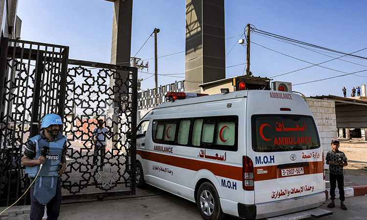 Gaza-Ambulance-Egypt-750