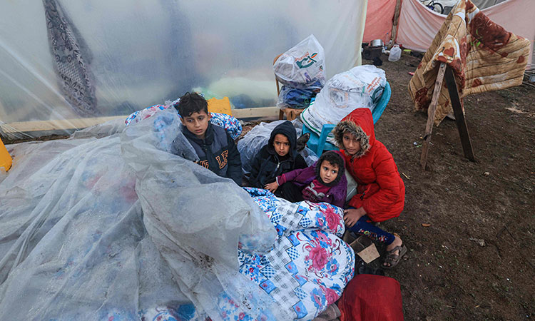 Gazakids-rain-tent