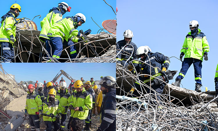 UAE Rescuers - Turkey Earthquake