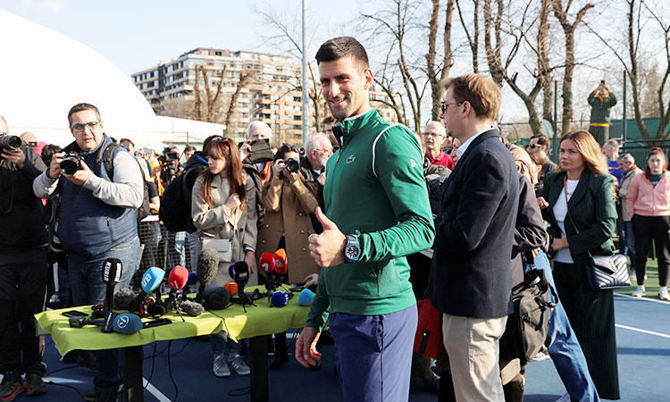 Djokovic-Blagrade-Newsconference