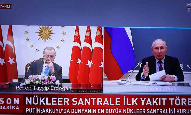 Erdogan-Putin-videolink